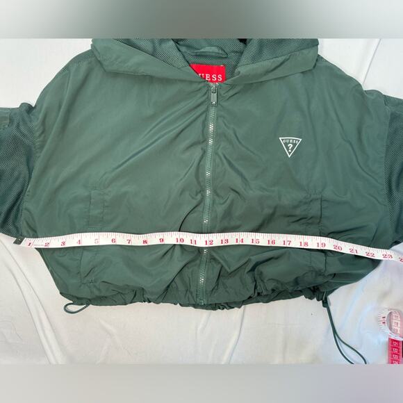 Guess Green Bomber Jacket - Picture 9 of 10